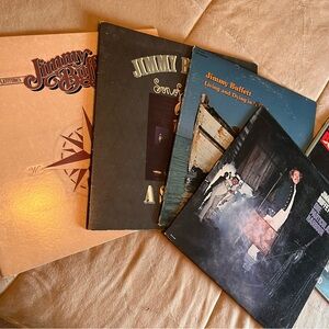 Jimmy Buffett Vinyl Record Collection